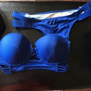 Royal blue Victoria’s Secret swimsuit